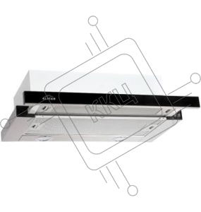 Вытяжка ELIKOR Интегра Glass 45Н-400-В2Д нерж/черное стекло