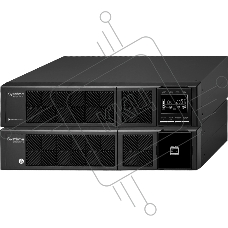 Источник бесперебойного питания Smart-Save Online SRV Systeme Electric 6000 ВА, конвертируемый форм-фактор 4U, 230 В, 1:1, клеммный вход/выход, SmartSlot, LCD, USB, версия с возможностью увеличения времени автономии, 2 кор.