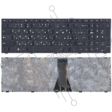 Клавиатура для ноутбука Lenovo IdeaPad G50-70 G50-30 черная с черной рамкой