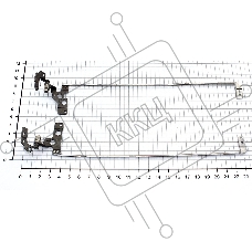 Петли для ноутбука Dell Vostro V5460 V5470 V5480 с тачскрином