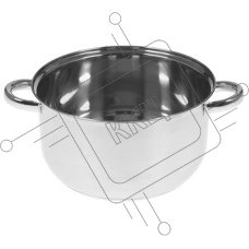 Кастрюля WEBBER BE-159/2 из нерж стали со стеклянной крышкой (d=24; 5.8 л) (8)