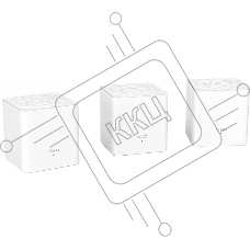 Двухдиапазонная Wi-Fi Mesh система Tenda nova MW3 (3 роутера) АС1200 , 2 порта fast ethernet RJ45