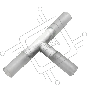 T - коннектор для трехжильного дюралайта ∅13мм (цена за 1 шт.)