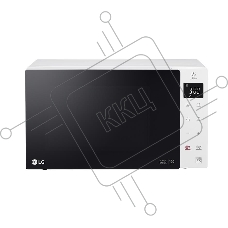 Микроволновая печь LG MW25R35GISW белый/черный, 25 л, 1000 Вт, переключатели - сенсор