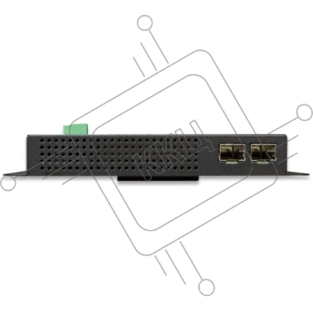 Коммутатор PLANET IP30, IPv6/IPv4, L2+ 8-Port 10/100/1000T 802.3at PoE + 2-Port 1G/2.5G SFP Wall-mount Managed Switch with LCD touch screen (-20~70 degrees C, dual power input on 48-56VDC terminal block and power jack, ERPS Ring, 1588, Modbus TCP, ONVIF, 