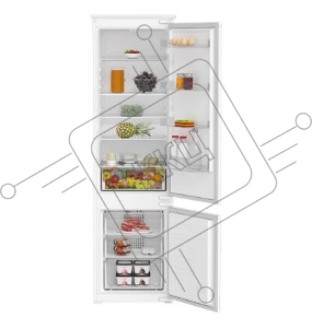 Холодильник встраиваемый Indesit IBH 20 2-хкамерн. белый (869891700030)