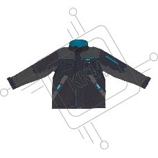 Куртка профессиональная рабочая, 97% хлопок 3% спандекс, XXXL Gross