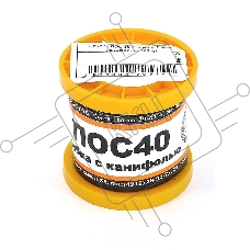 Припой ПОС-40 диаметр 2 мм с канифолью 100 гр 2 шт