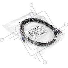 Кабель для зарядки ExeGate EX-CCP-USB4.0-CMCM-QC-1.5 (USB4.0 USB Type-Cm/Cm, 40Gbit/s, 5A, 240W, PD3.1/QC4.0, 1,5м)