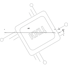 Трековый светильник Flat Magnetic 20W 4000K Vision (чёрный) 85089/01