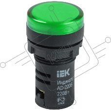 Арматура светосигнальная AD-22DS 110В AC/DC зел. IEK BLS10-ADDS-110-K06