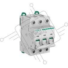 Выключатель автоматический 3П 40А характеристика C 10кA 400В Systeme Electric Systeme9 (кратно 1)