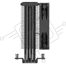 Кулер PCCooler Paladin EX400S черный 120мм алюминий+медь 1800rpm 28.6db 4-pin 180W 157мм
