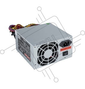 Блок питания Exegate EX165131RUS-S CP400, ATX, SC, 8cm fan, 24p+4p, 3*SATA, 2*IDE, FDD + кабель 220V с защитой от выдергивания