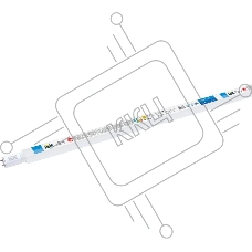 Лампа светодиодная T8 24Вт линейная 230В 6500К G13 IEK LLE-T8-24-230-65-G13 Лампа светодиодная T8 24Вт линейная 230В 6500К G13 IEK LLE-T8-24-230-65-G13