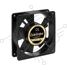 Вентилятор 220В ExeGate EX289016RUS EX12025SAT (120x120x25 мм, Sleeve bearing (подшипник скольжения), клеммы, 2100RPM, 32dBA)
