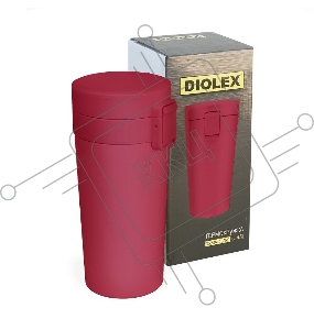 Термокружка Diolex DXMV-450-4, 400 мл  (с кнопкой клапаном)