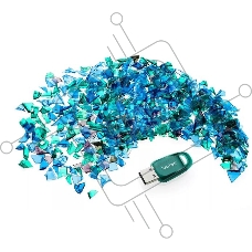 Флеш диск 128GB SanDisk CZ96 Ultra Eco, USB 3.2, Blue-Green