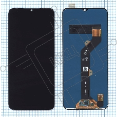 Дисплей для Tecno Spark 7 черный