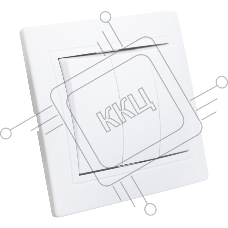 Выключатель 3 кл. скрытой установки 10А 250В IP20, белый (керамика) 