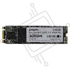 Накопитель SSD ExeGate NextPro UV500TS240, 240Gb, M.2 2280, SATA III, R/W 561/500