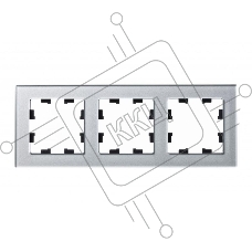Рамка 3-м AtlasDesign Nature стекло алюм. SchE ATN320303