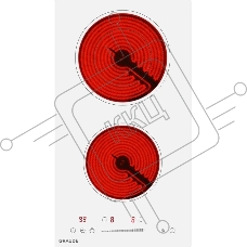 Электрическая варочная панель Graude EK 30.0 W, шт