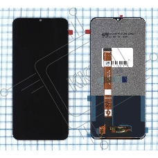 Дисплей (модуль) для Realme C11 в сборе с тачскрином (tft) черный