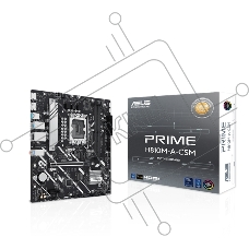 Материнская плата ASUS PRIME H810M-A-CSM, LGA 1851, Intel H810, 2xDDR5, 4xSATA, 2xM.2, 1xPCIe 4.0 x16, 1xPCIe x1, 1xDP, 1xHDMI, 1x1Gb LAN, 4xUSB 2.0, 2xUSB 3.2 Gen 2, 3x3.5 мм, 7.1, Micro-ATX