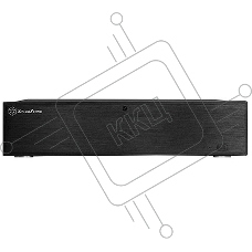 Компьютерный корпус Slim HTPC Silverstone Milo ML04B <Black, mATX, USB3.0, Audio, без БП>