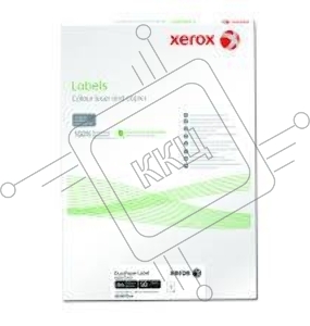 Наклейки Polyester XEROX SRA3, 100 листов, белые (Durapaper)