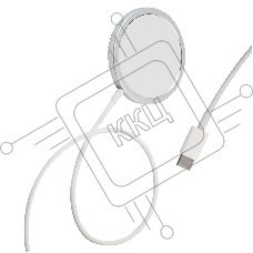 Беспроводное зар./устр. Redline Qi-13 1A для Apple кабель USB Type C белый (УТ000023447)