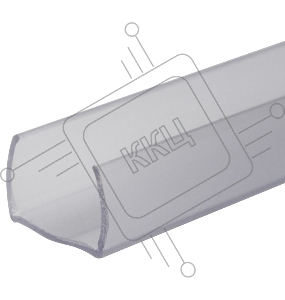 Короб пластиковый для гибкого неона Ø 16 мм, длина 1 метр