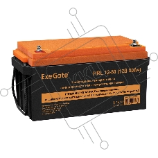 Аккумуляторная батарея ExeGate EX285654RUS HRL 12-80 (12V 80Ah, под болт М6)
