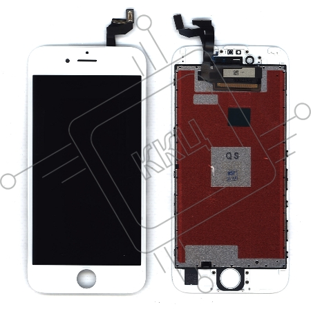 Дисплей Amperin для Apple iPhone 6S в сборе с тачскрином (IPS), белый