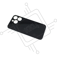 Задняя крышка (стекло) для iPhone 14 Pro (A2891) в сборе со стеклом камеры (широкий вырез) золотая