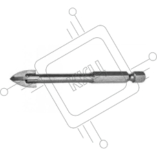 Сверло по плитке STAYER PROFI 2985-06_z01 с 4-мя режущими лезвиями d6мм