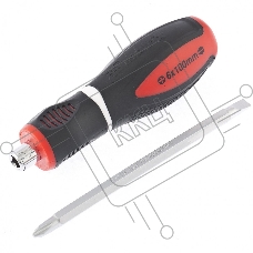 Отвертка комбинированная MATRIX, SL6,0 / Ph2, CrV, двухкомп. рукоятка MASTER 11580