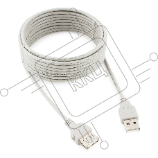 Кабель Gembird CC-USB2-AMAF-15 USB 2.0 кабель удлинительный 4.5м AM/AF, пакет