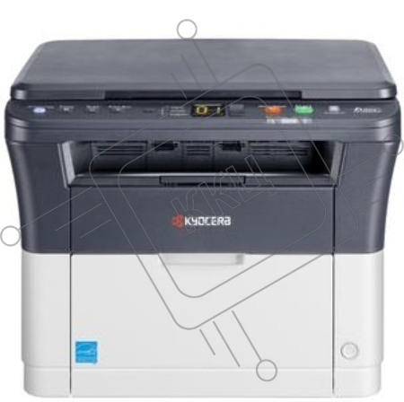 МФУ Kyocera Ecosys FS-1020MFP лазерный принтер/сканер/копир, A4, 20 стр/мин, 1800x600 dpi, 64 Мб, подача: 250 лист., вывод: 100 лист., USB, ЖК-панель
