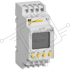Таймер цифровой ТЭ80 16А 230В на DIN-рейку KARAT IEK MTA10-16-080