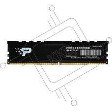 Оперативная память Patriot Signature Premium, DDR5, 24GB (1x24 GB), 5600 MHz, CL46, радиатор, черный