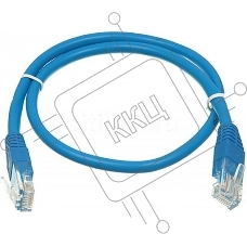 Сетевое оборудование Patchcord molded 5E Copper 0.5m blue