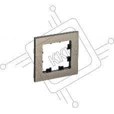 Рамка 1-м AtlasDesign Nature металл латунь SchE ATN312201