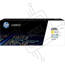 Картридж лазерный HP 659X W2012X желтый для HP LJ M856/M776 (29000стр.)
