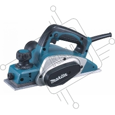 Рубанок Makita KP0800X1 Рубанок,{620Вт,17000об\м,ширина-82мм,глуб-2.5мм,2.6кг,кор, набор ножей D-07945}