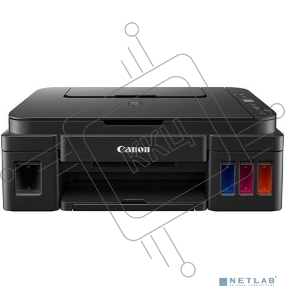 МФУ Canon PIXMA G2410(аналог 2411), 4-цветный струйный СНПЧ принтер/сканер/копир, A4, 8.8 (5 цв) изобр./мин, 4800x1200 dpi, подача: 100 лист., USB, печать фотографий, печать без полей, ЖК-экран 1,2