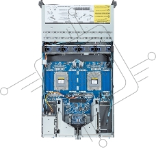 Серверная платформа Gigabyte Server Platform R283-Z91 Rev.3x/2U/2xAMD (9004/9005)/2xHS/24xDIMM/12xLFF SAS/SATA + 2xSFF SAS/SATA + 3xM.2 PCIe Gen3/2xGbE/2xOCP 3.0/6xFHHL/2x1600W/Rails