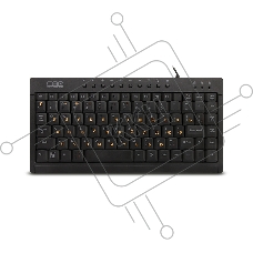 Клавиатура CBR KB 175 Black USB, Клавиатура проводная, мини 