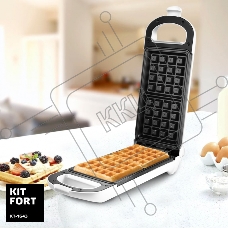 Вафельница Kitfort КТ-1643 700Вт белый